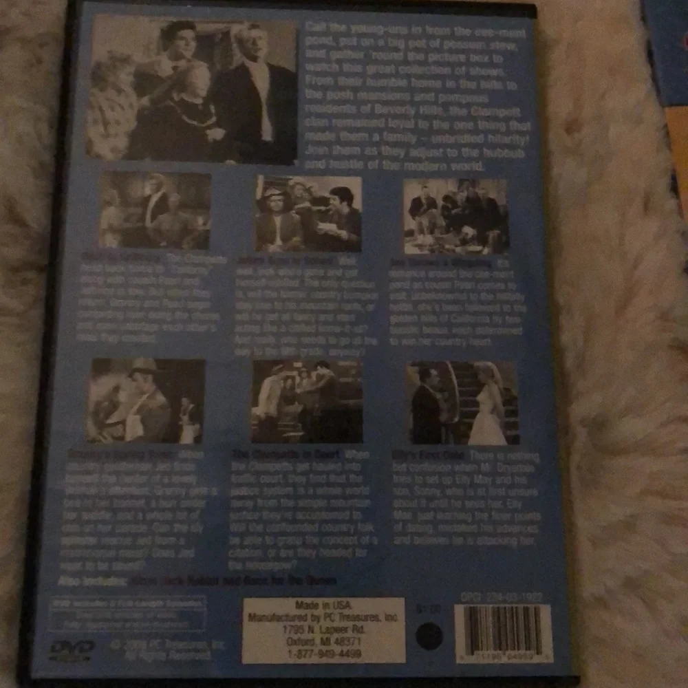 DVD’S Classic Beverly Hillbillies & The Andy Griffith Show